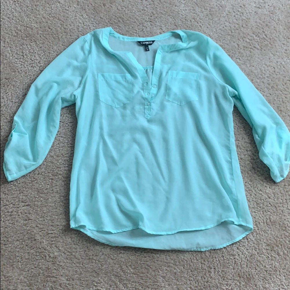 Sheer shirt from Express